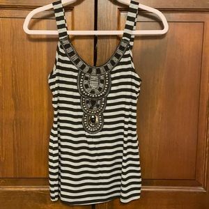 Free People Beaded Top